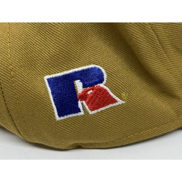 Vintage Georgia Tech Yellow Jackets Fitted Hat Sz L/XL Pro-Line OTF Made In USA - Picture 8 of 12